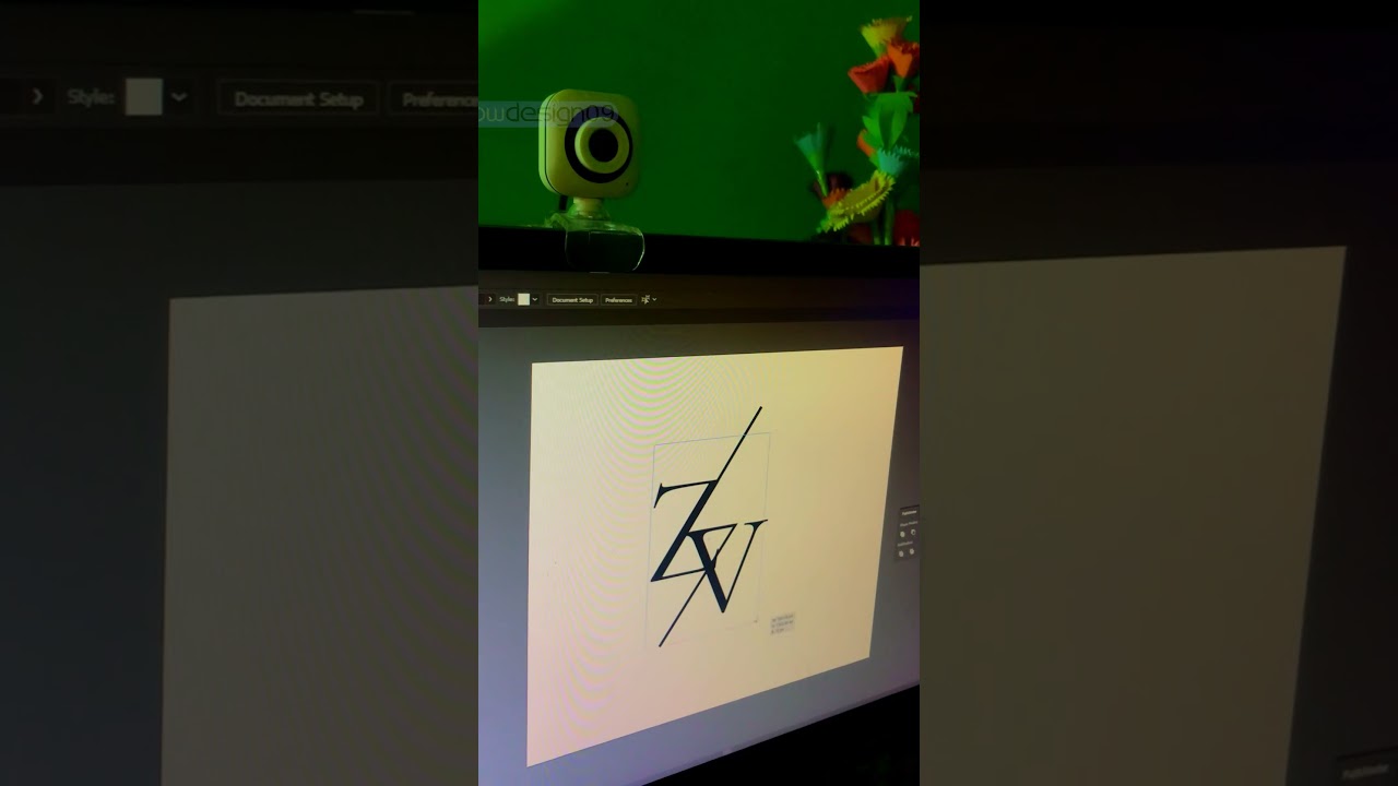 Typography Font Logo Design in Illustrator #typography #logodesign #illustrator