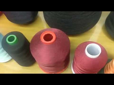 Dyed braided nylon thread, for automobile industry