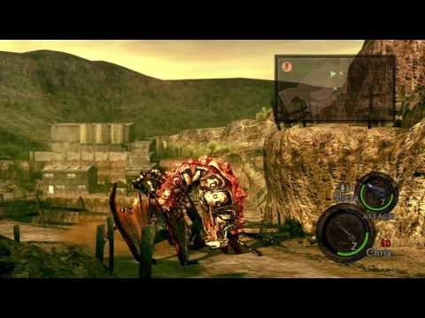 Resident Evil 5 Remastered playthrough pt10 - Ring Around the Rosey w/the Bat Boss