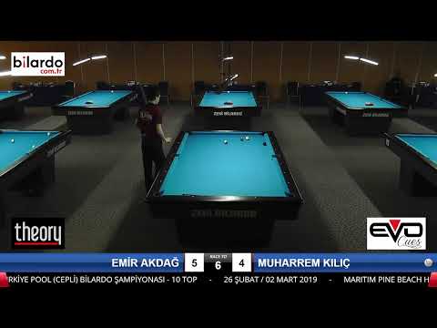 EMİR AKDAĞ & MUHARREM KILIÇ Bilardo Maçı - 