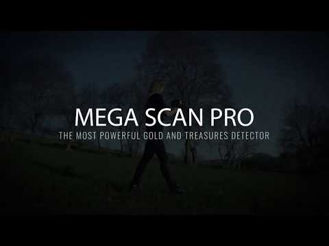 Mega Scan Pro Metal Detector | Device Features Overview