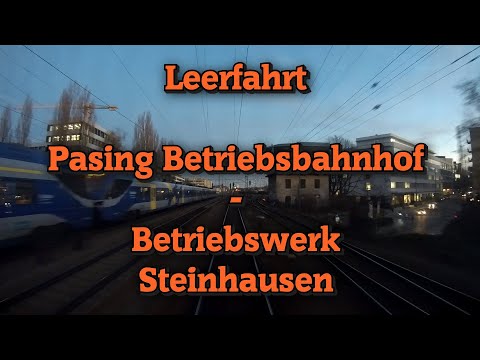 [Führerstandsmitfahrt 2020] S-Bahn München * Pasing Bbf - BW Steinhausen