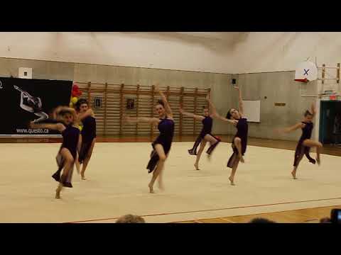 Elizabeth Savchenko. Questo Summer Show. June 2018. Group Dance.
