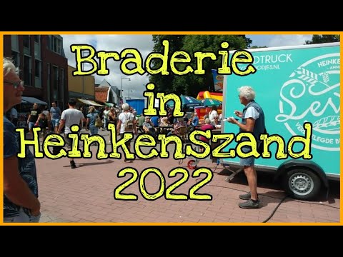 Braderie in Heinkenszand, The Netherlands 2022