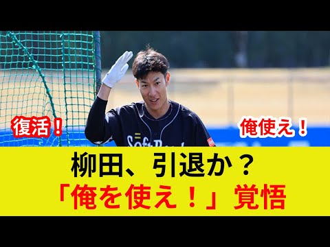 速報：柳田悠岐、衝撃の事実判明！驚愕の1億円ダウンで状況一変、歴史的劇的展開か？