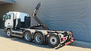 MAN TGS 35.480 8x4 tridem Joab 20 Tons Hooklift kroghejs | Billede 4 - Autoline