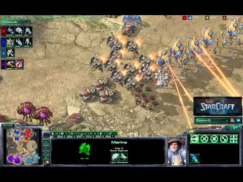 Team Starcraft - 2v2 - PT vs PZ - Master League Commentary Part 2