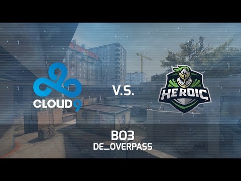 Semi-Finals: Cloud 9 vs Heroic - Map 1: Overpass - Northern Arena Toronto 2016