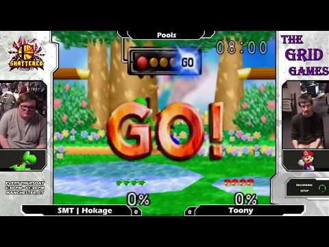 Smash 64: SMT | Hokage (Yoshi) V Toony (Mario/Luigi) - Shattered 105 Tournament SSB64