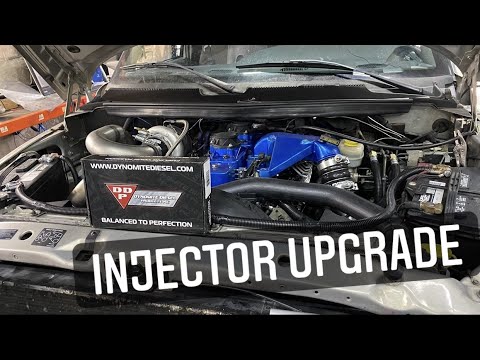 700HP 12V CUMMINS, DYNOMITE DIESEL INJECTOR SWAP!