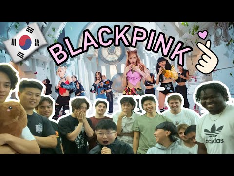 My College Friends React to BLACKPINK - ‘Pink Venom’ M/V