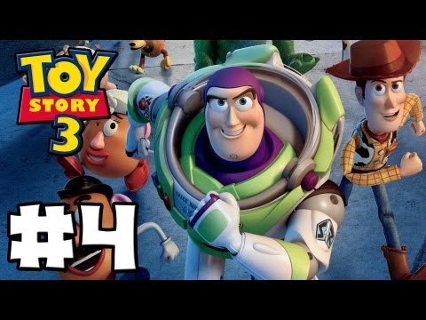 Toy Story 3 The Video-Game - Toy Box Mode - Episode 4 (HD Gameplay Walkthrough)