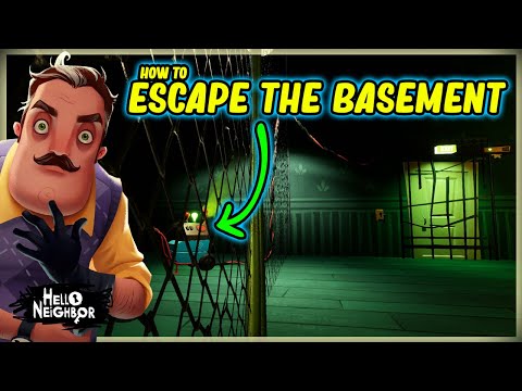 How To Open The Exit Door In Basement - Hello Neighbor Act 1 Part 2 Guide Walkthrough Generator