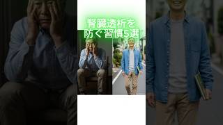 腎臓透析を防ぐ習慣5選   #シニア健康 #健康習慣 #簡単体操 #健康知識 #長生き