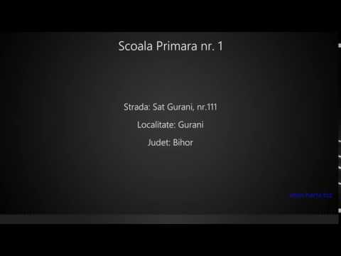 Scoala Primara nr. 1 Gurani