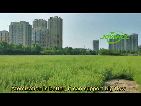 joyance big centrifugal nozzles spraying drones for fruit trees banana crops mango spraying drone