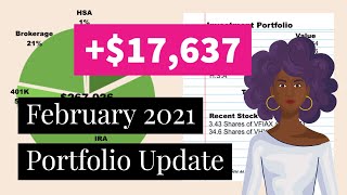 February 2021 Portfolio Update | Vanguard Portfolio Update