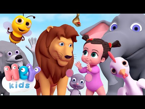I Versi Degli Animali per bambini | Cartoni Animati & Canzoni per Bambini - HeyKids Italiano