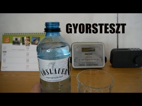 Ásványvíz gyorsteszt: Vöslauer Superprickelnd