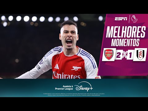 Gols e lances de Arsenal x Fulhan