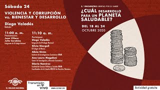Violencia y corrupción VS. bienestar y desarrollo