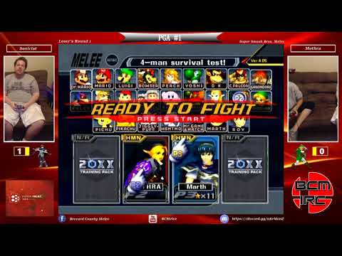 Hexa Heat Gaming Presents: PGA #1 Sonicist (Marth) vs Mothra (Link) - Melee Singles: Losers Round 1
