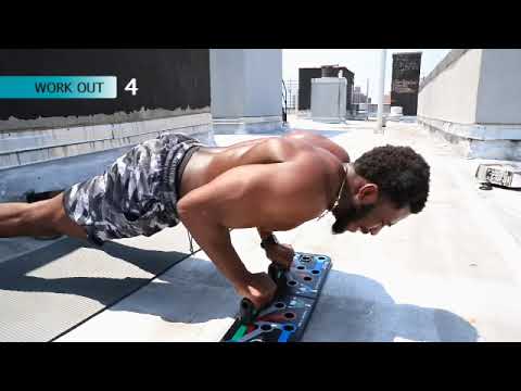 Push Up Board | Full Upper body Workout  |  Push Up Board EXERCISE | 9n1 Workout