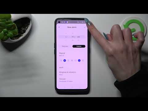 How to Set Up Alarm Clock on REALME GT 2?