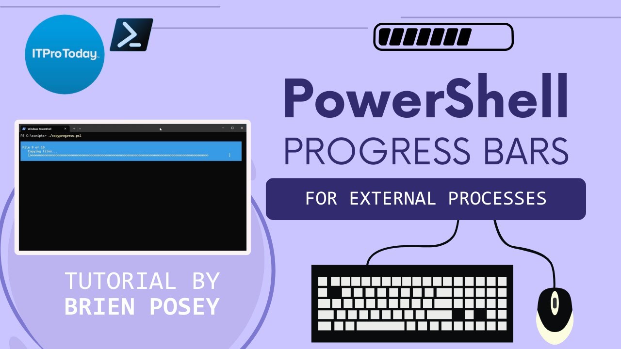 Create Progress Bars For External Tasks in PowerShell