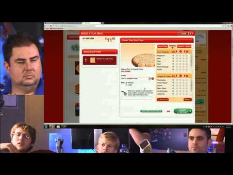 Giantbomb Extra Life - Pizza Hut Order