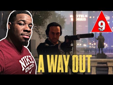 A Way Out Gameplay Walkthrough Part 9 - THE AMBUSH !! A Way Out