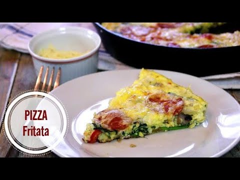 Pizza Frittata - 30 Minutes Ultimate Breakfast