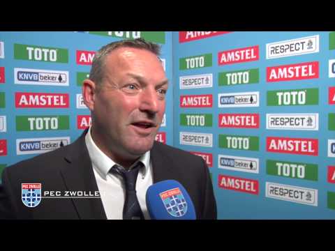 Ron Jans na PEC Zwolle - NEC