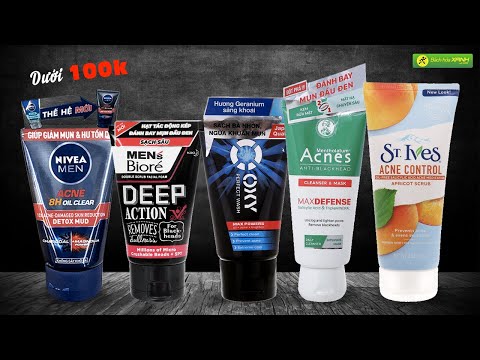 Top 5 facial cleansers for men under 100k to help fight acne