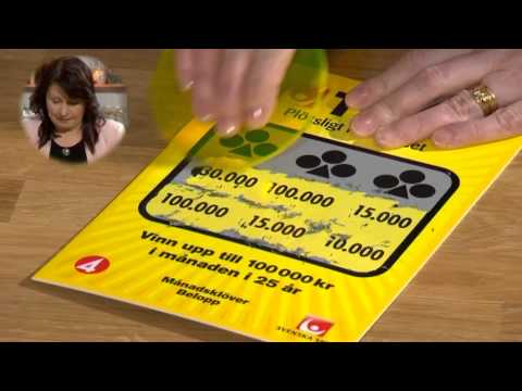 Triss: Här vinner butiksbiträdet miljonerna som kommer förändra hennes liv - Nyhetsmorgon (TV4)