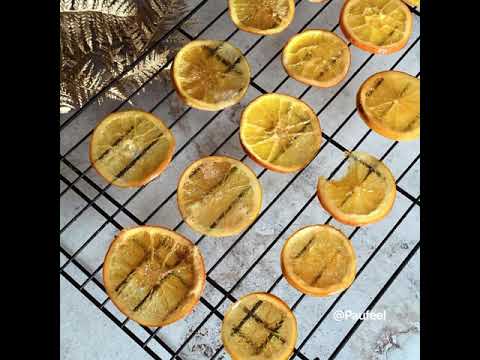 NARANJAS CONFITADAS SIN AZÚCAR