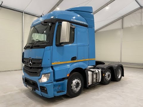 WX17 ZDH - Mercedes Actros 2545 6x2 Midlift Tractor Unit | Law Truck Centre UK