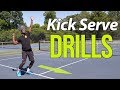 Kick Serve Drills For HUGE Spin! - Tennis Serve Lesson