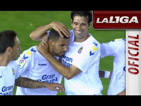 Gol de Nauzet (1-1) en el CD Numancia - UD Las Palmas - HD