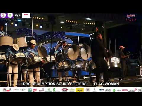 2025 LARGE BANDS PANORAMA FINAL - 7 RBC REDEMPTION SOUND SETTERS -Flag Woman