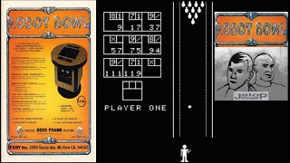 Robot Bowl Arcade 1977 - C&M Playthrough