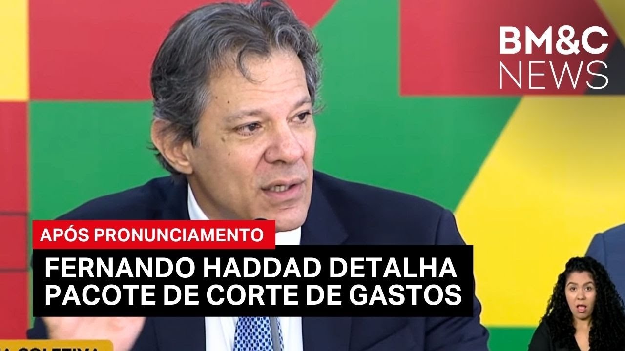 🛑 AO VIVO: FERNANDO HADDAD DETALHA PACOTE DE CORTE DE GASTOS