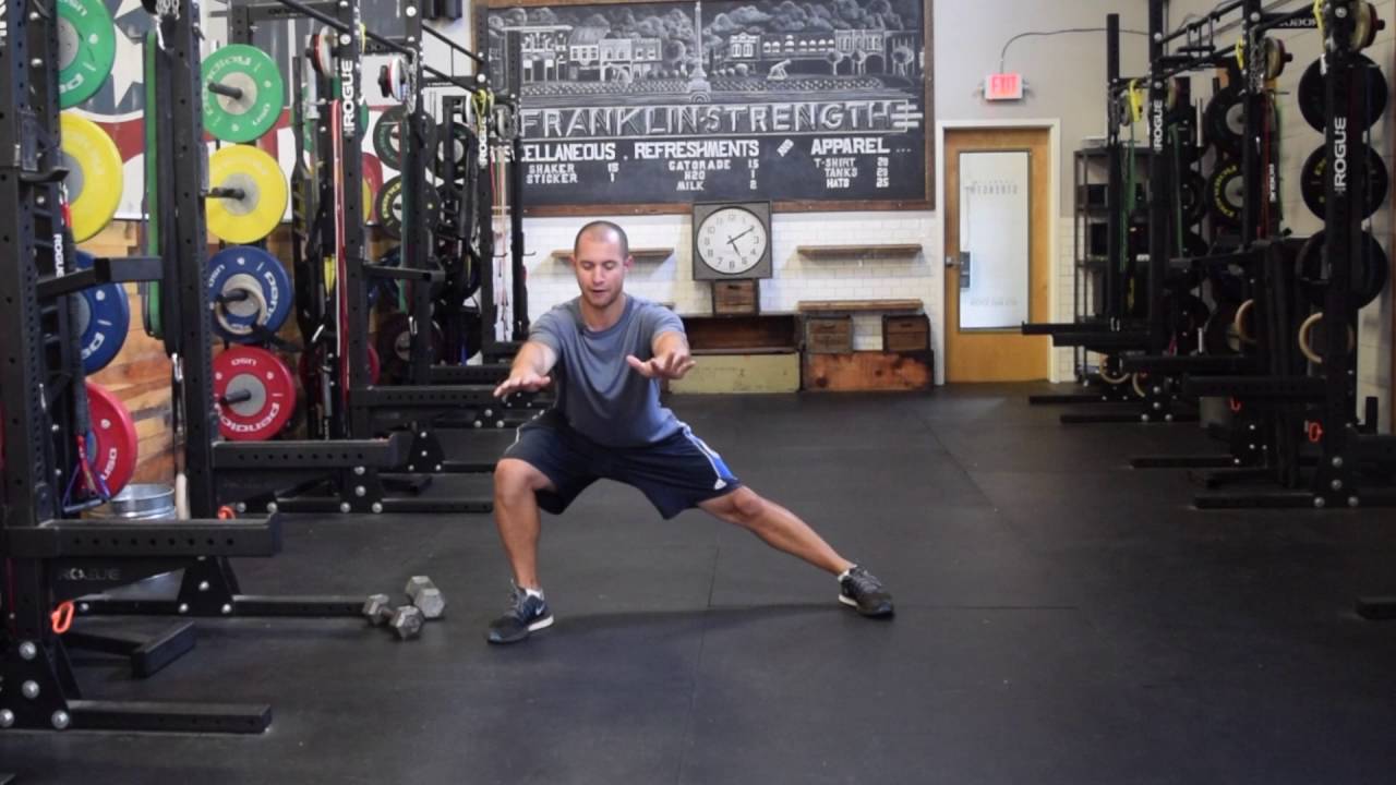 How to Perform the Lateral Squat - YouTube