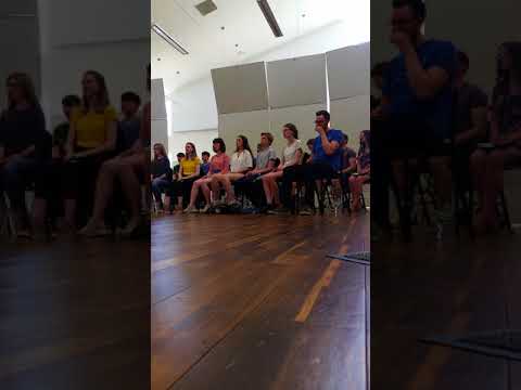 Seal lullaby, rehearsal with limerick youth choir