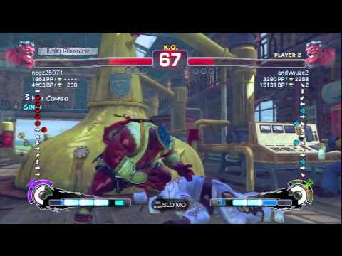 negz25971 (Hakan) Vs andywuzc2 (Hakan) SSF4 AE Ranked Matches - PSN
