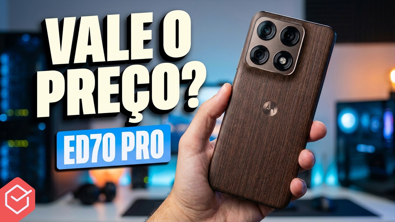 Miniatura da avaliação em vídeo de Smartphone Motorola Edge 70 512GB 12GB RAM Branco