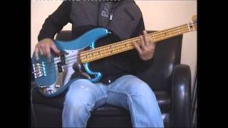 Iron Maiden - Invaders Bass cover