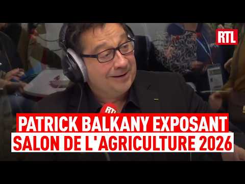 Laurent Gerra : Patrick Balkany exposant du salon de l'Agriculture 2026 🤣