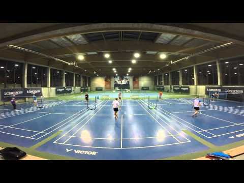 VIP LIGA TUAN 29.10: WOJCIECH BOGOŁĘBSKI - TADEUSZ ŻORAŃSKI (BADMINTONPOGON.PL)