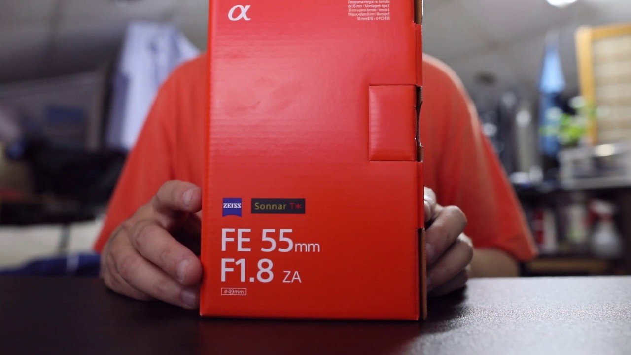 Sony FE 55mm f1 8 ZA 開箱